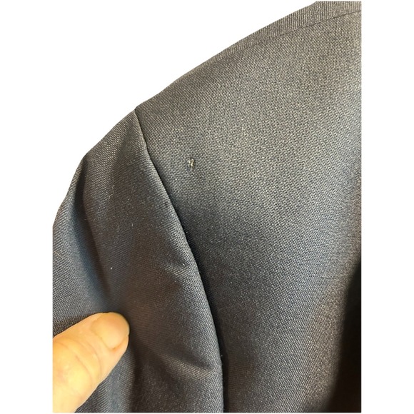 Ralph Lauren Chaps Blazer Mens 44L Blue Wool Gold Button Sport Coat Made Canada - Picture 14 of 16